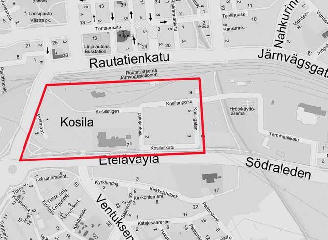 47 KOKKOLAN PRISMA ASEMAKAAVAMUUTOKSEN VIREILLE TULON SYY Aloitteen asemakaavan tarkistamiseksi on tehnyt Osuuskauppa KPO 3.10.2007.
