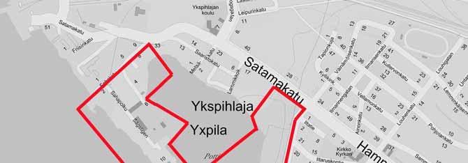 53 YLEISKAAVOIHIN PERUSTUVAT ASEMAKAAVATYÖT SAHANNIEMI JA YKSPIHLAJAN POTIN RANTA-ALUEET ASEMAKAAVATYÖN VIREILLE TULON SYY Potin ranta-alueille