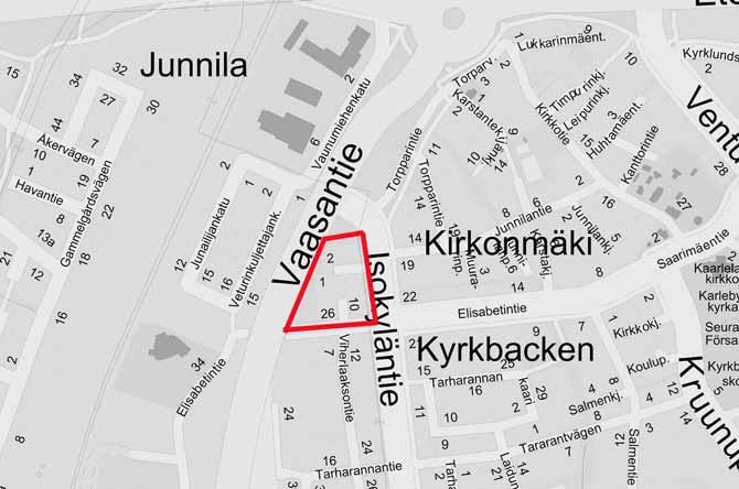 56 VIHERLAAKSONTIEN POHJOISPÄÄN ALUE ASEMAKAAVAMUUTOKSEN VIREILLE TULON SYY Aloitteen asemakaavan tarkistamiseksi on 1.7.2005 tehnyt Eeli Rantala.