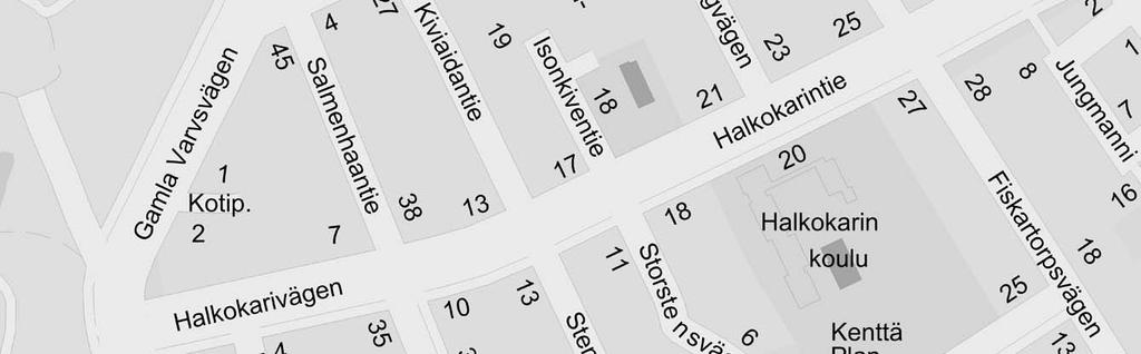 Muutos koskee Isonkiventien pohjoispään asemakaavassa olevaa nimeä.