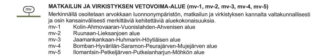 Suunnittelualue kuuluu Pohjois-Karjalan maakunta-alueeseen. Maakuntakaavan vaihe 1. on hyväksytty 21.11.2005 maakuntavaltuustossa ja vahvistettu 20.12.2007 valtioneuvostossa.