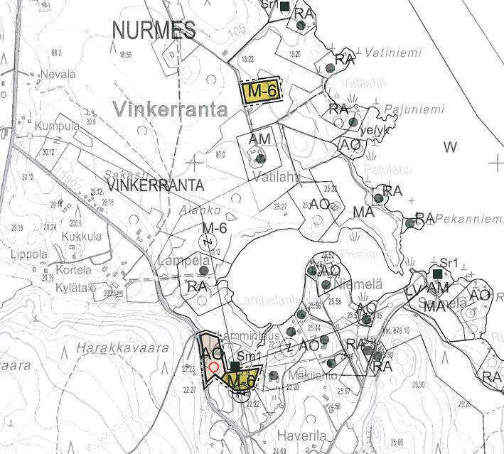 5 Nurmeksen koko kunnan yleiskaava (rakennesuunnitelma 2010) on hyväksytty valtuustossa 2.10.2000.