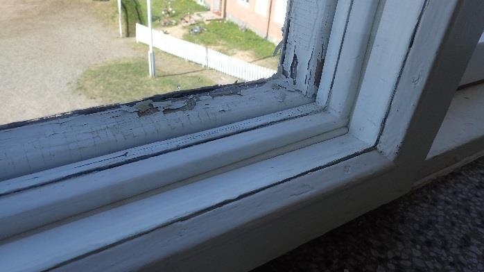 Kuva rakenneavauksesta. Sisäkuori betonia.