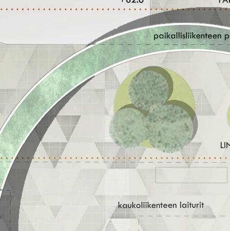 massat oikeisiin paikkoihin sekä luomalla tilaa muodostava