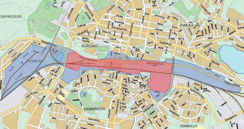 VT 12 valtatiestä keskustan pääkaduksi Asemakaavoituksen liikenneselvitysten tasoiset suunnitelmat