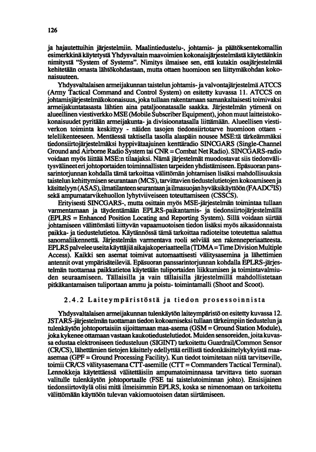 126 ja hajautettuihin järjestelmiin.