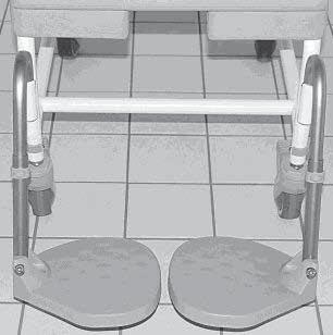 KÄYTTÖOHJE : M2 GAS TIP suihku- ja WC-tuoli (2/) Suunniteltu käytettäväksi kylvetys/suihkutus ja WC- toiminnoissa.