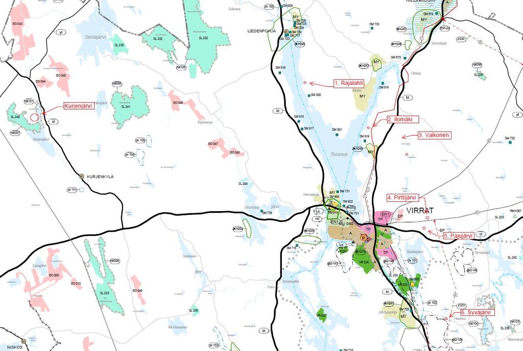 FCG SUUNNITTELU JA TEKNIIKKA OY OAS 4 (8) 2 SUUNNITTELUTILANNE Valtakunnalliset alueidenkäyttötavoitteet Kaavoitusta ohjaavat valtakunnalliset alueidenkäyttötavoitteet (VAT), joista tätä kaavaa