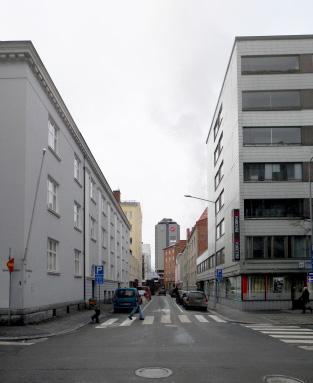Aleksanterinkatu Aleksanterinkadun rakennuskanta on kerroksellista.