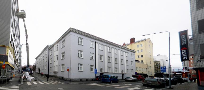 RAKENNETUN YMPÄRISTÖN SELVITYS: KORTTELIT 186 Rakennukset As Oy Otavallanhovi Bertel Strömmer (1924) 186 31 As Oy Otavallanhovi on kolmikerroksinen paikalla muurattu kivitalo, joka edustaa 1920 luvun