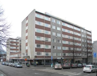 RAKENNETUN YMPÄRISTÖN SELVITYS: KORTTELI 186 Vuonna 1962 rakennettu