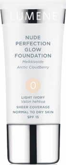 14,90-17,90/kpl Lumene Nude