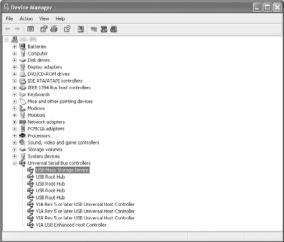 Windows Vista Valitse [start] > [ControlPanel] > [System and Maintenance] > [DeviceManager]. 2 Windows XP/2000 Napsauta [Hardware] (laitteisto). Valitse [Device Manager] (laitehallinta).