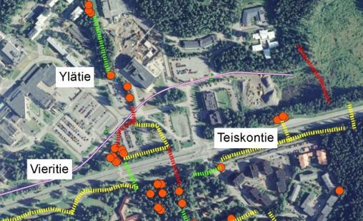 aikaisempien havaintojen perusteella 3 (yläkuva) ja