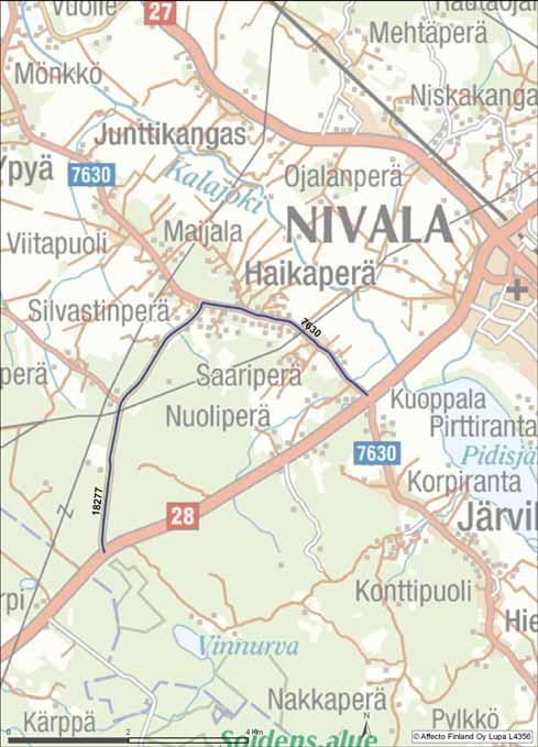 varareitiksi aina VARAREITTI 28R40 Reitin pituus