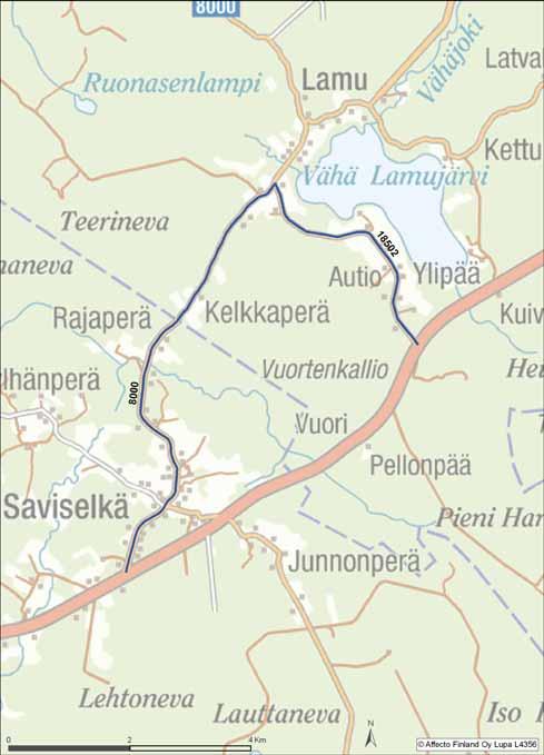kerrallaan VARAREITTI 28R69 Reitin pituus [km]: 12,0