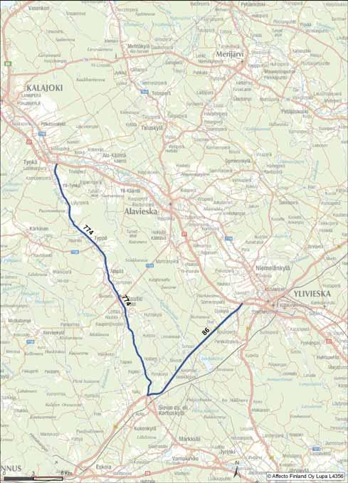 VARAREITTI 27R12 Reitin pituus [km]: 41,1 Laskennallinen
