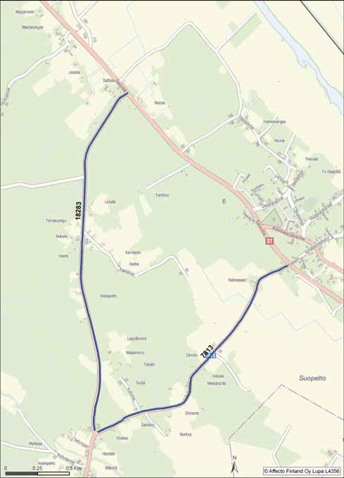 VARAREITTI 27R31 Reitin pituus [km]: 4,9