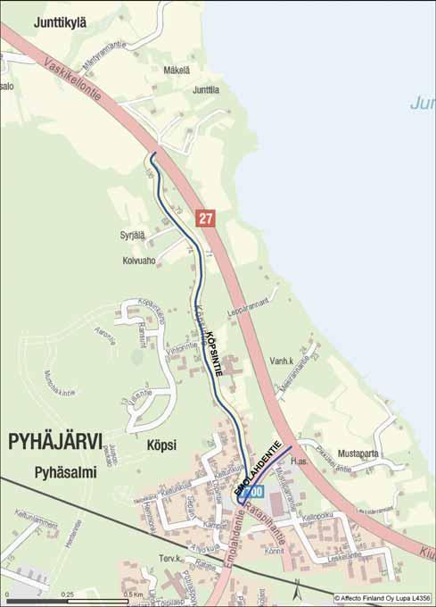 varareitiksi aina VARAREITTI 27R64 Reitin pituus