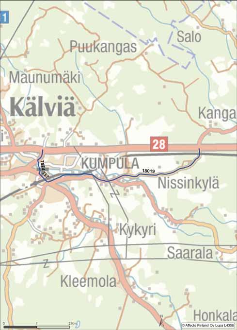 VARAREITTI 28R09 Reitin pituus [km]: 6,4