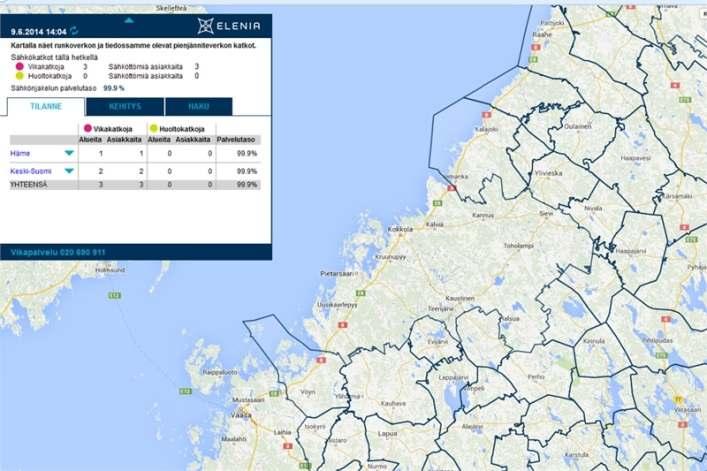 Etäluettavat sähkömittarit - Luenta ja laskutus uudistuivat (viimeistään 2014) Mittarien etäluenta: sähköverkkoyhtiö lukee kerran