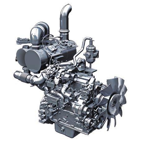 SCR KDOC KCCV VFT Komatsu EU Vaihe IV Komatsun EU Vaihe IV moottori on taloudellinen, luotettava ja tehokas.