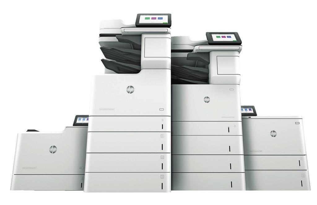 Tämän vuoksi HP loi seuraavan sukupolven HP -monitoimilaitteet ja -tulostimet toimiston tehokkuuden