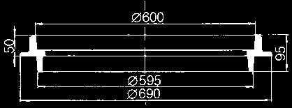 F50 C025 40 mm/kehys 500 mm kannelle 15 63,00 33 228 20 F60 D222 50