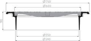 säädettävä 600/40 h=270 mm D 400 63 132,80 33 251 20 F60 D802L Kehys säädettävä sisäkannella 600/40 h=190 mm D 400 58 143,90 KANNET 33 221 56 C60 DA1 Umpikansi D 400 61 113,30 33 221 76