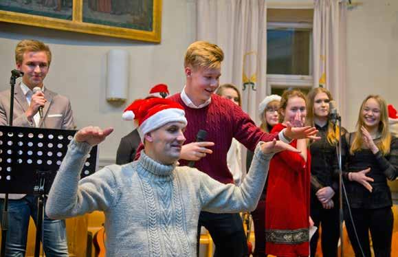 There are several programmes where students help fellow students in Lyska.