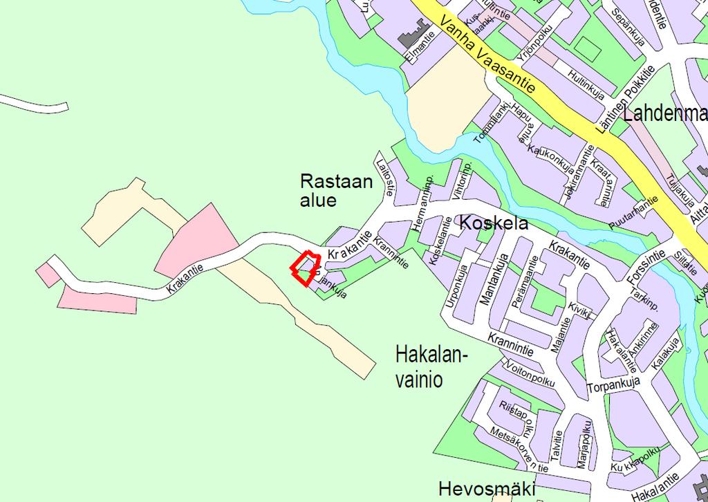 3/10 1. PERUS- JA TUNNISTETIEDOT 1.1 Tunnistetiedot Asemakaavan muutos koskee Porin kaupungin Hakalanvainio 83.