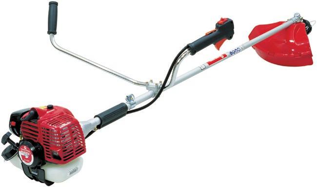 5cc Ergonominen U-kahva antaa todella hyvän tasapainon ja käyttömukavuuden tunteen Kierteinen kytkimen akseli vähentää tärinää ja antaa pehmeämmän voimansiirron sekä pidentää osien elinkaarta Reverse