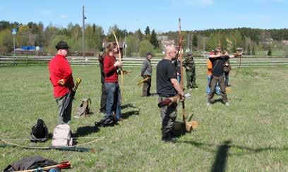 Hän halusi Knuutinpoikien järjestämän perinteisen 3D-kilpailun rinnalle jonkin sopivan ja tunnetun tauluammuntakilpailun ja valinta osui American roundiin.