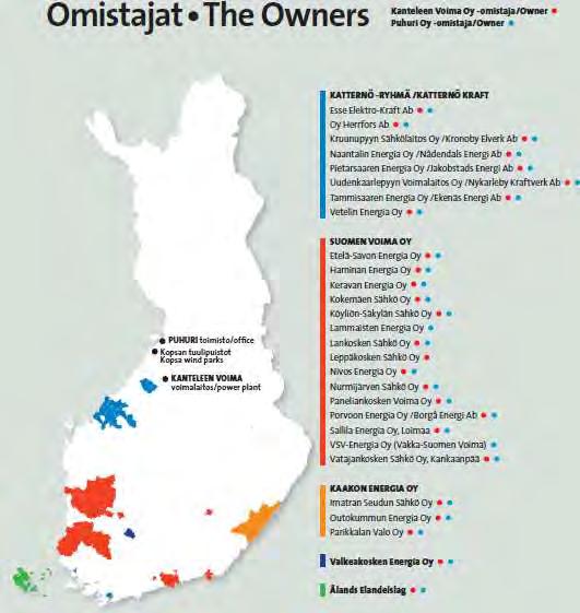 Kanteleen Voima Oy on lokakuussa 2006 perustettu sähköntuottaja. Yhtiön omistavat 28 yksityis- ja kuntaomisteista suomalaista pientä ja keskisuurta energiayhtiötä.