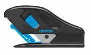 TURVALEIKKURIT Tuotenro: 996 03 00 Martor tuotenro: 46 200 ARGENTA CUTTEX Symboliluettelo kuvaston loppuosassa Ergonomisesti muotoiltu pakkauspehmusteiden ja muovikalvojen leikkuri.