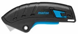 TURVALEIKKURIT SECUPRO MARTEGO Symboliluettelo kuvaston loppuosassa Tuotenro: 997 56 53 Martor tuotenro: 122 001 SECUPRO MAXISAFE Tuotenro: 997 60 39 Martor tuotenro: 101 806 Liipaisinmallinen