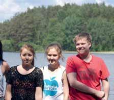 The main language of the camp is Finnish, but the key points of teaching are provided also