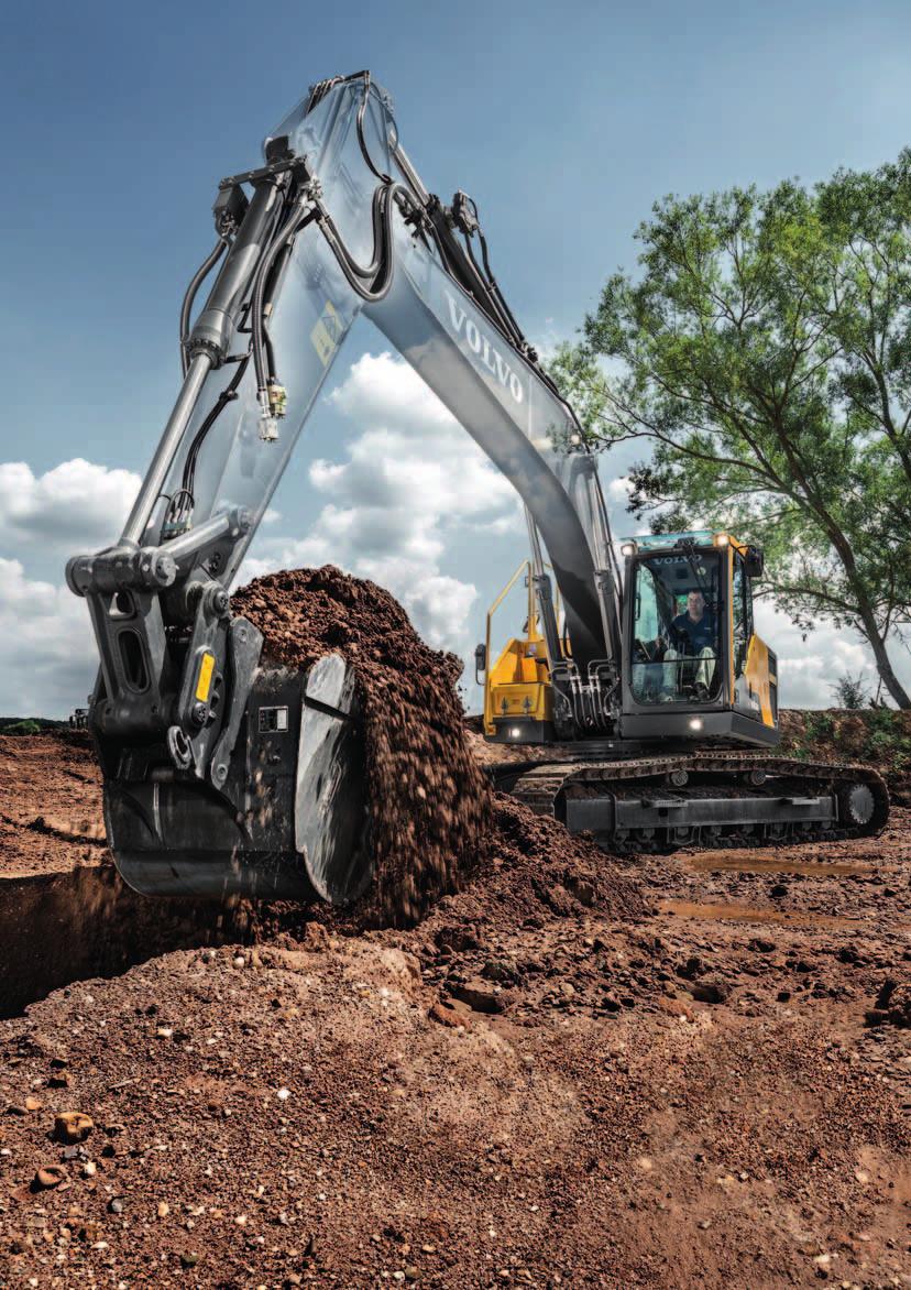 Ylivertainen työvälinekannatin Koneisiin voidaan sovittaa eri hydraulilinjoja tehdasasennuksena, kuten