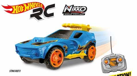 29 95 Nikko Hot Wheels Sting Rod Noin 25 cm:n radio-ohjattava Nikko Hot
