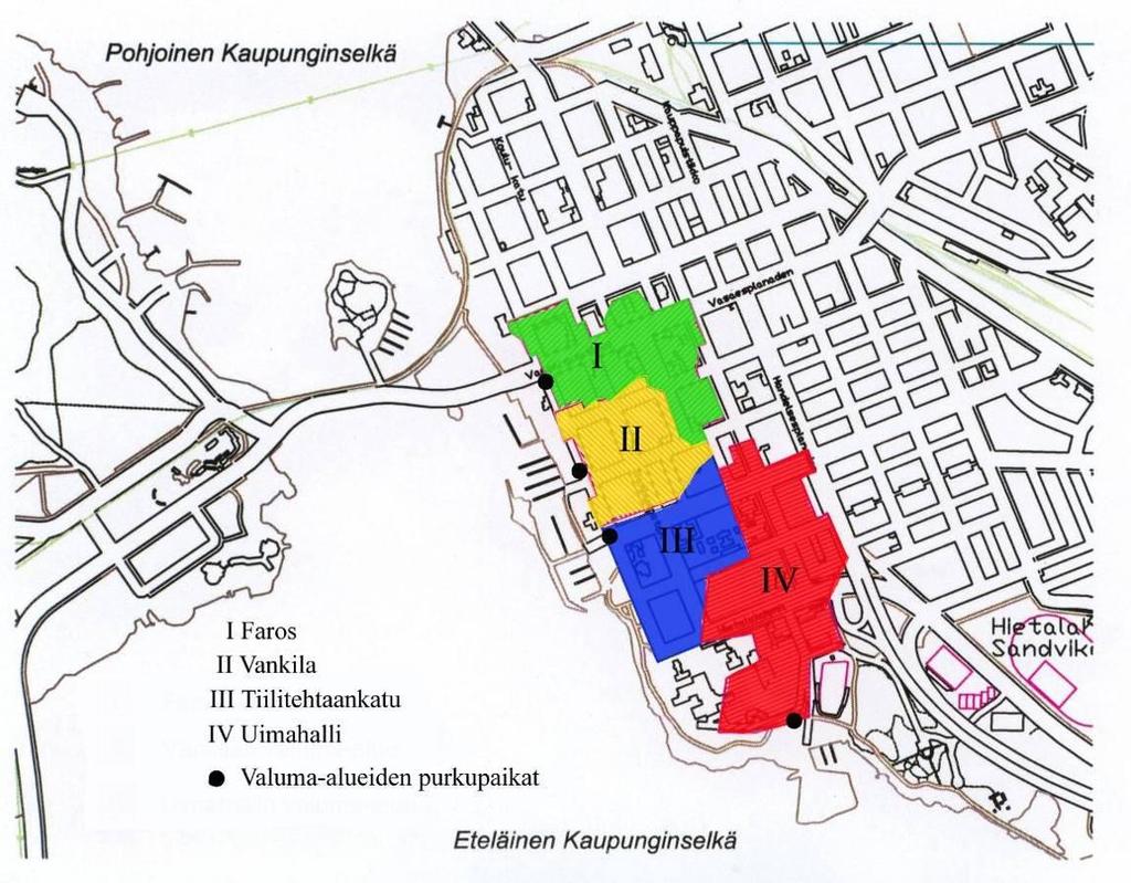 38 reen kuin esimerkiksi uimahallin valuma-alueelta, jossa vesi ei pääse imeytymään yhtä tehokkaasti päällystettyjen pintojen läpi.
