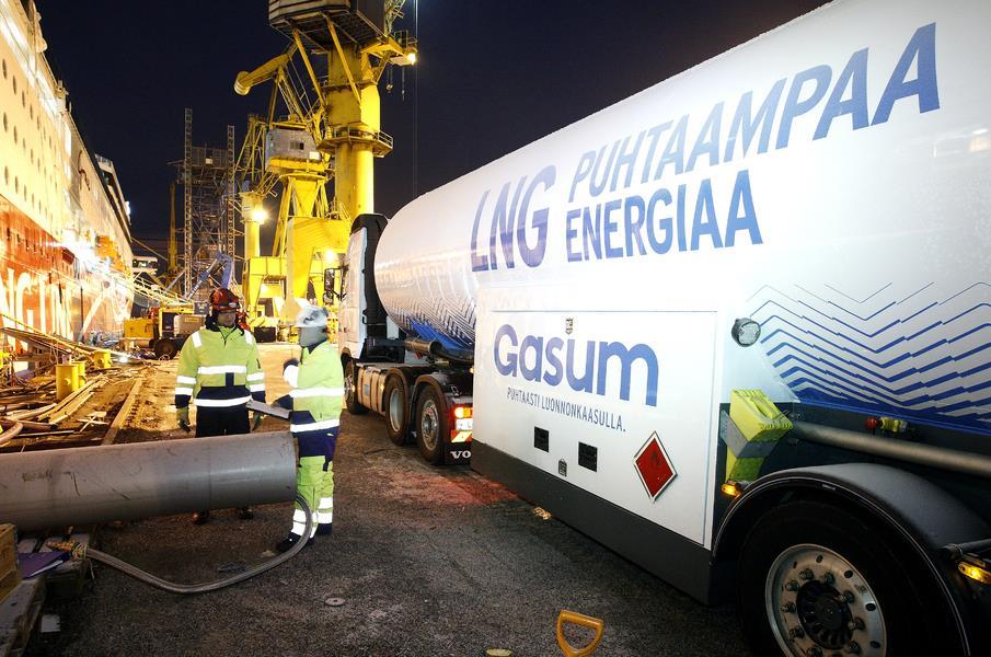 Gasum panostaa voimakkaasti pohjoismaisen LNG-markkinan kehittämiseen.