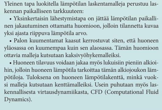 KATSAUS HUONEPALON LÄMPÖTILAN LASKENTAMALLEIHIN EN 1995-1-2. 2004.