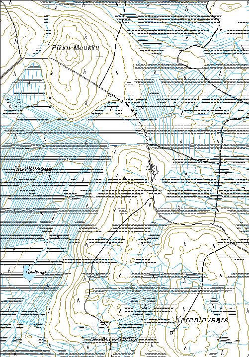 377 Kohdetyyppi: 9 Valmistuspaikat/työpaikat Copyright: Metsähallitus 2008