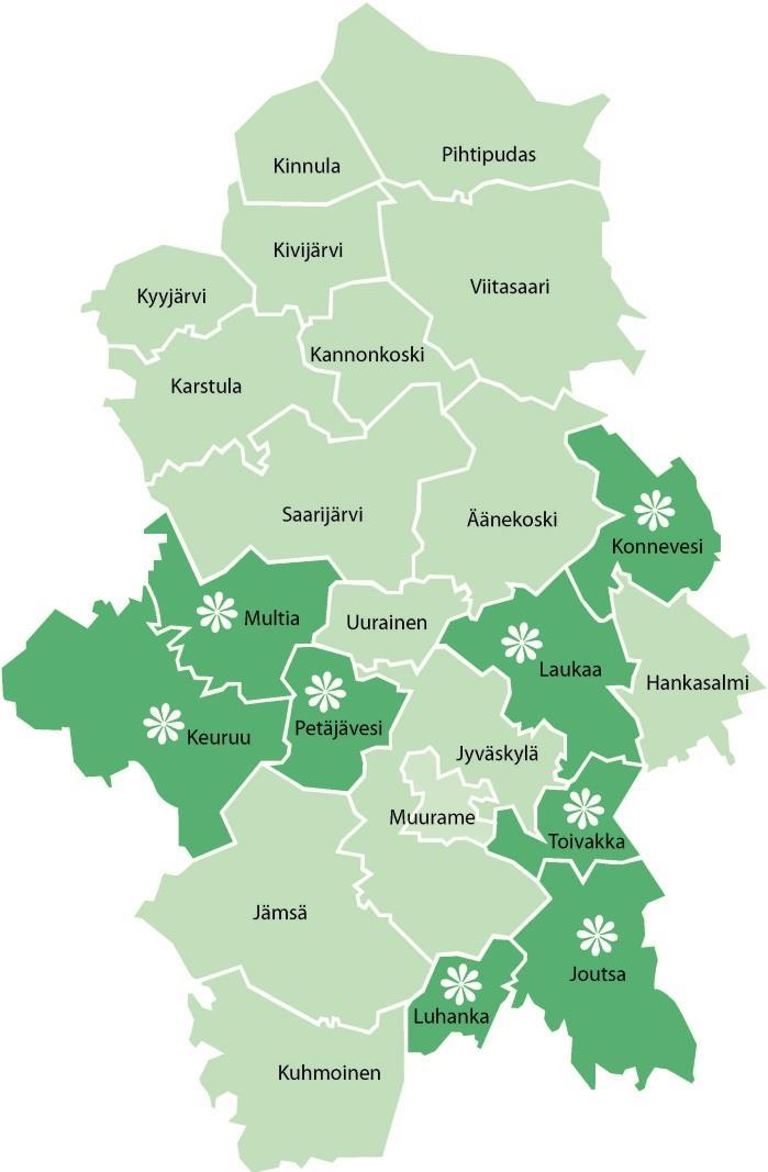 Mikä ihmeen Seututerveyskeskus Seututerveyskeskus on Keski-Suomen sairaanhoitopiirin kuntayhtymän omistama liikelaitos, joka tuottaa perusterveydenhuollon palveluita kahdeksan keskisuomalaisen kunnan