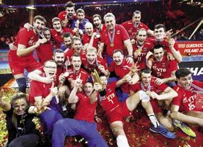 Tommi Siirilä Sir Sicoma Colussi Perugia Italia Sauli Sinkkonen Chaumont Volley-Ball 52 Ranska Markus Kaurto VaLePa Henrik Porkka LEKA Volley Venäjä vei mestaruuden Suomelle 12.