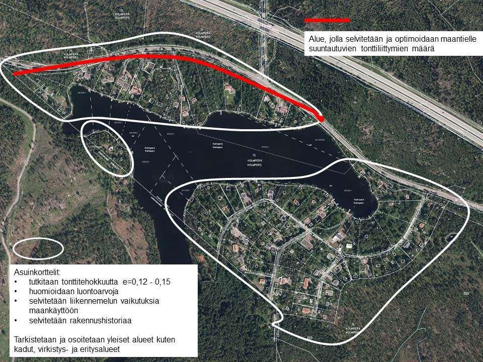 s. 7 / 10 KUVIA SUUNNITELMASTA Asemakaavan valmisteluaineistoon kuuluvat seuraavat kuvalähteinä toimineet selvitykset/suunnitelmat: Nupurintien tarveselvitys, Sweco Oy 2015 Kolmperän alueen