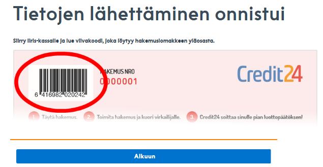 Tunnistuspalvelu 5 (8) Sovellus pyytää vielä tarkistamaan annetut tiedot, sillä lähettämisen jälkeen tietoja ei voi enää muuttaa Valitse Lähetä-painike, jolloin tiedot siirtyvät sopimusasiakkaan