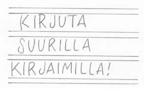 8 Paginakublatekstoin korgevus pidäy olla metrin piästä.