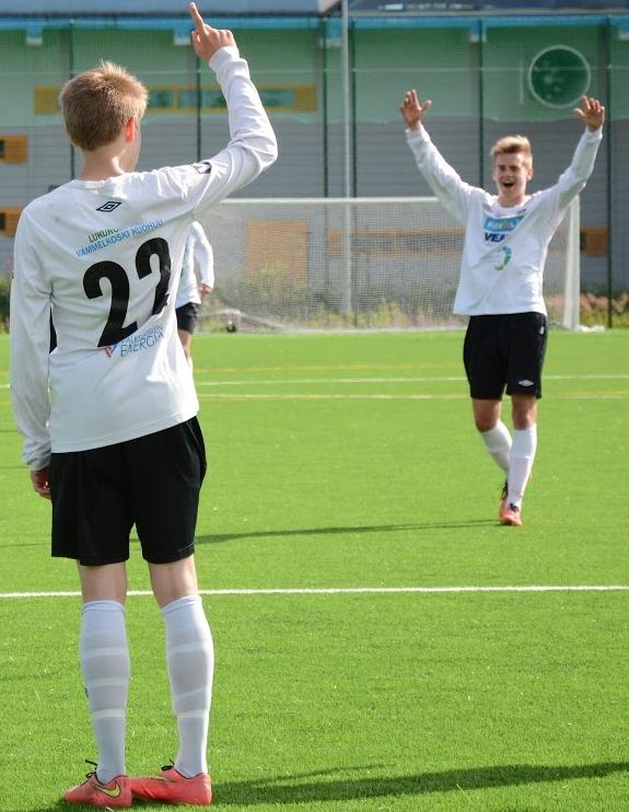 A-pojat onnistuivat kaadossa Hongan FC Haka/HJS:n A-pojat onnistuivat erinomaisesti
