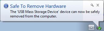 Kun Safe to Remove Hardware (Poista laite turvallisesti) -viesti pohtaa esiin, poista USB-tallennuslaite tietokoneestasi. Windows 10 USB-tallennuslaitteen poistaminen Windows 10:ssä 1.